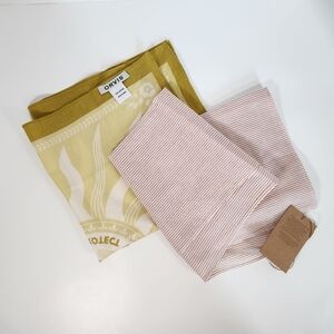 2 cotton scarves bandanas